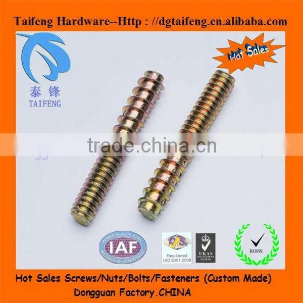 Zinc plated Double Threaded Rods with high quality