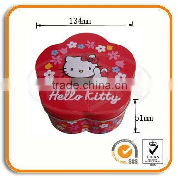 Wholesale Lovely Hello Kitty Tin Box