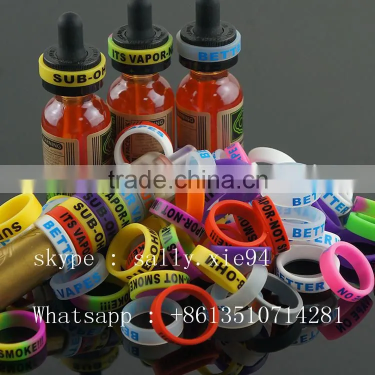 silicone vape band checp vape band circle ring nonstick silicone vape band