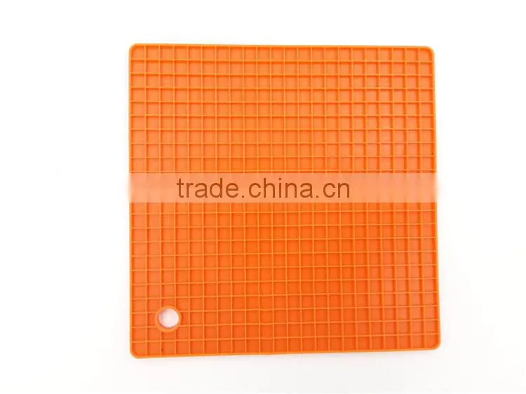 Top sell silicon foldable cup mat in tableware