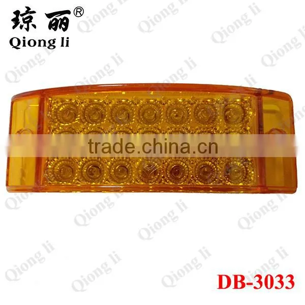 hot sale super bright 21 led side marker and clearance light