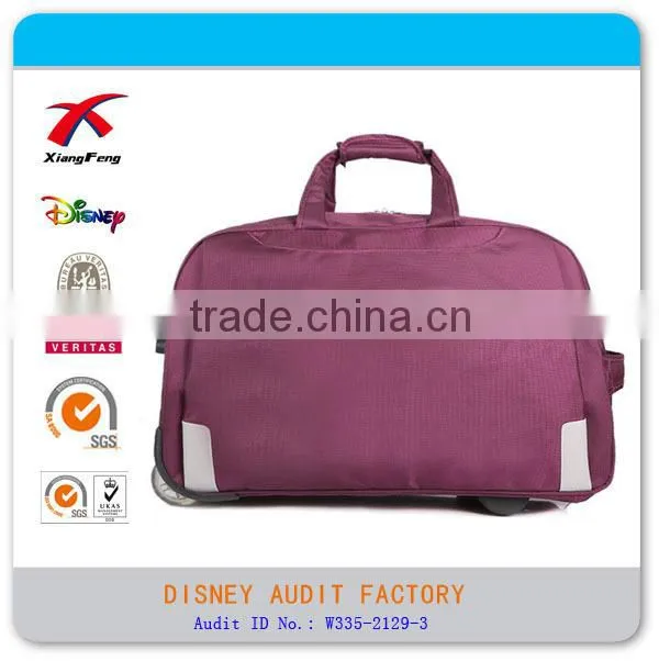 2015 new style travel bag with trolley
