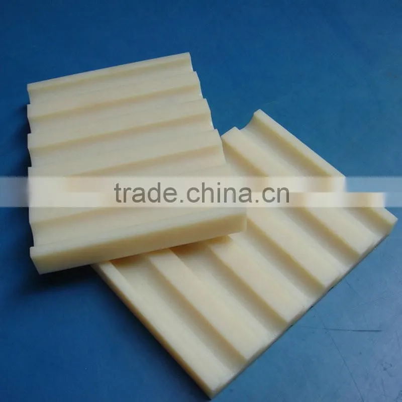 good wearing precision machining parts natural PA1010 nylon66 cable clamp
