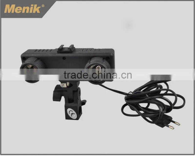 MM-3 double electric lamp holder,E27 lamp holder
