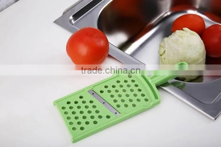 S/S+ABS 24.5*8.8*1.6 Kitchen tools practical and convenient vegetable planing/multifunctional manual grater