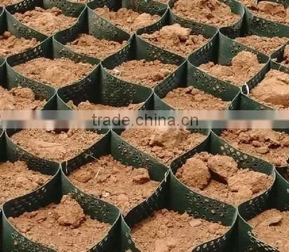 High quality HDPE geocell used in road construction