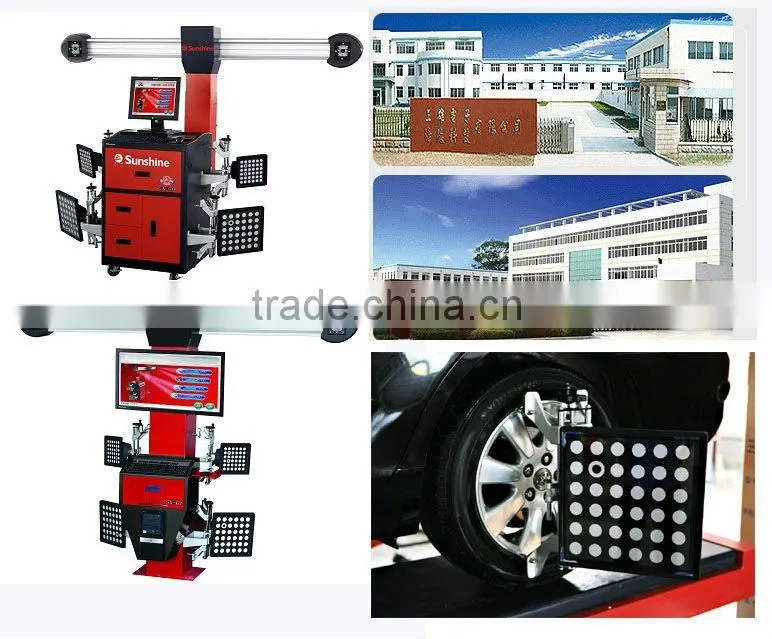 Sunshine high accuracy wheel alignment with certificate low price