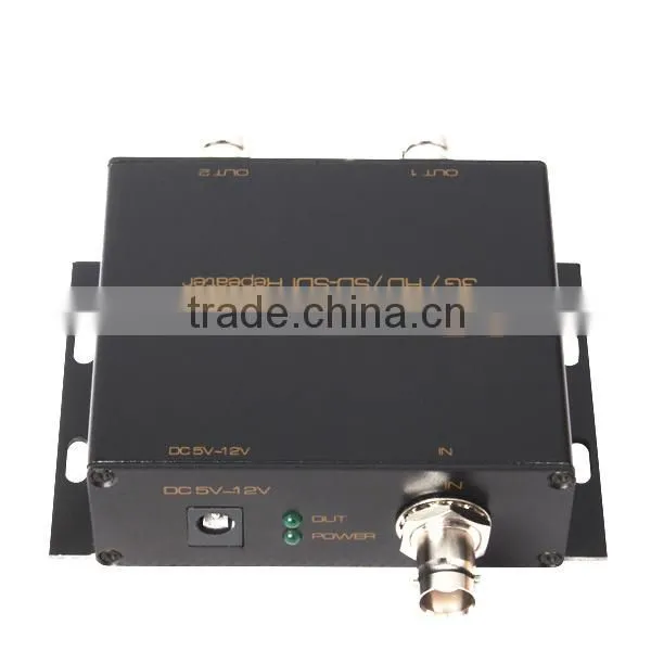 New SDI distribution amplifier 1 input 2 output SDI splitter 1x2
