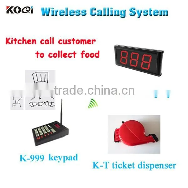 Take A Number Machine Queue management Guest Paging System Ticket Dispenser