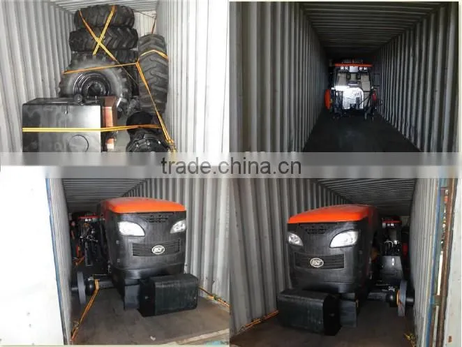 KAT1304 4 Wheel drive agricultural equipment farm/farming 130HP machine tractor