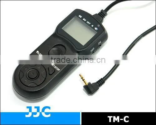 JJC TM-C Timer Remote Control for CANON RS-60E3/PENTAX CS-205/CONTAX LA-50 for Canon 500D,550D,600D,650D,1000D