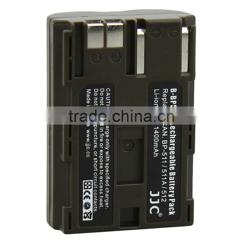 JJC for Li-ion Battery B-BP511A for Canon for BP-511 Battery