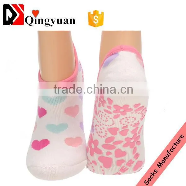 custom pilates grips socks