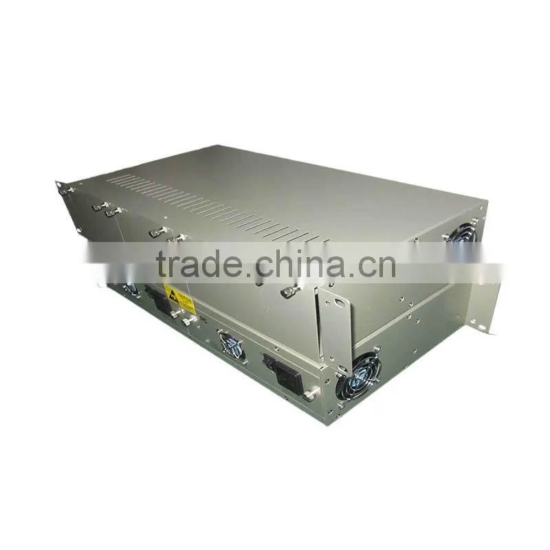 with 4 fans 14 slot Media converter Rack
