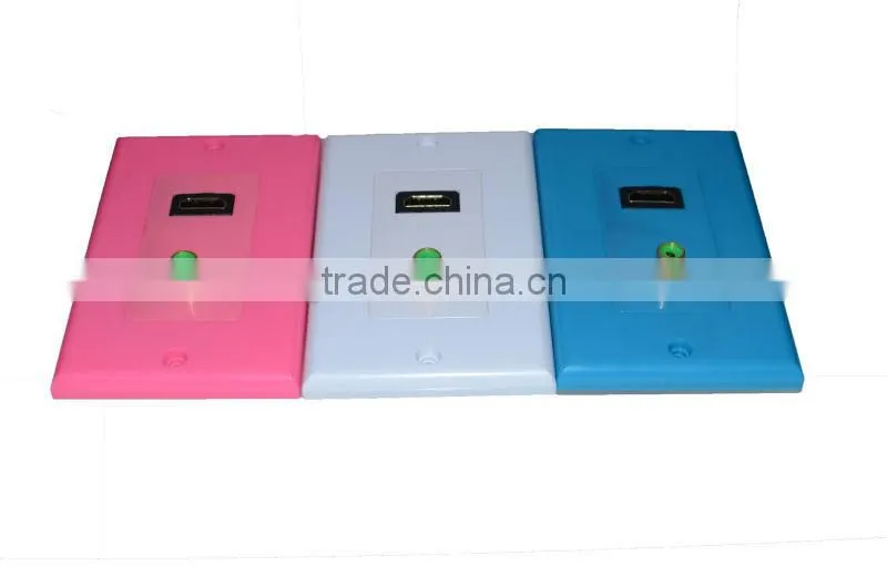 Multimedia vga Wall Socket,vga Wall Plate
