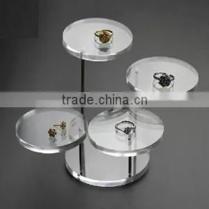 Supermarket Acrylic Ring Display Stand