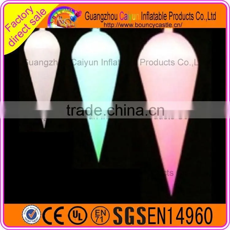 Inflatable LED lighting hanging for decoration