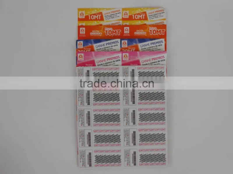 individual wrap standard card