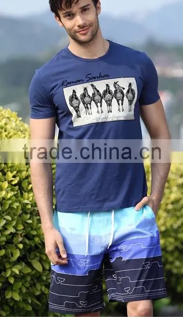 Custom beach shorts with sublimation printing, sexy board shorts