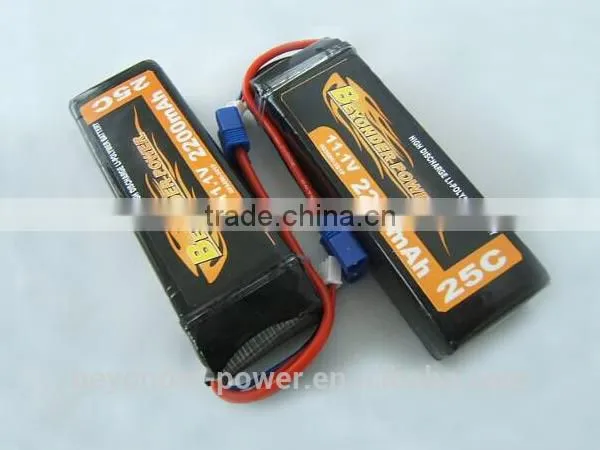 High quality rechargeable 12 volt lead acid battery 2200mah with excellent discharge for RC airplane and helicopter battery
