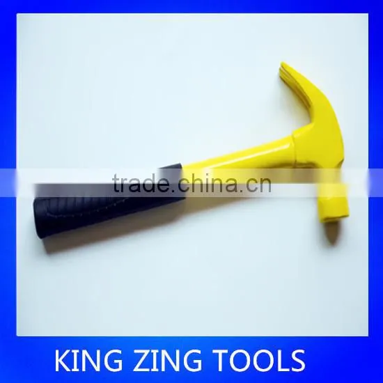 Chinese steel claw hammer with rubber handle