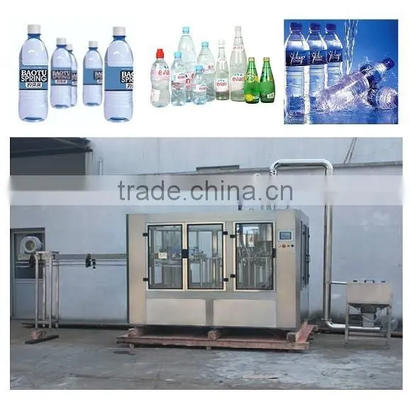 SXHF 2014 hot sell Monoblock pure water rinser,filler capper machine, moloblock 3 in 1 machine, beverage machine