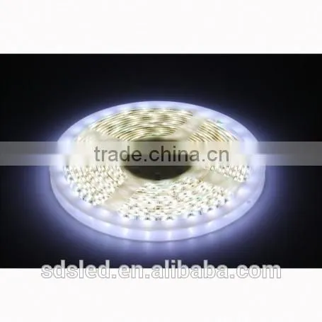 SDSLED IP65 60LED/m Cool White 3528 Waterproof LED Strip Light DC12V