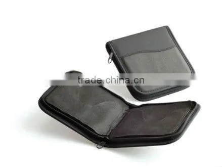 Handmade Leather CD/DVD case holder