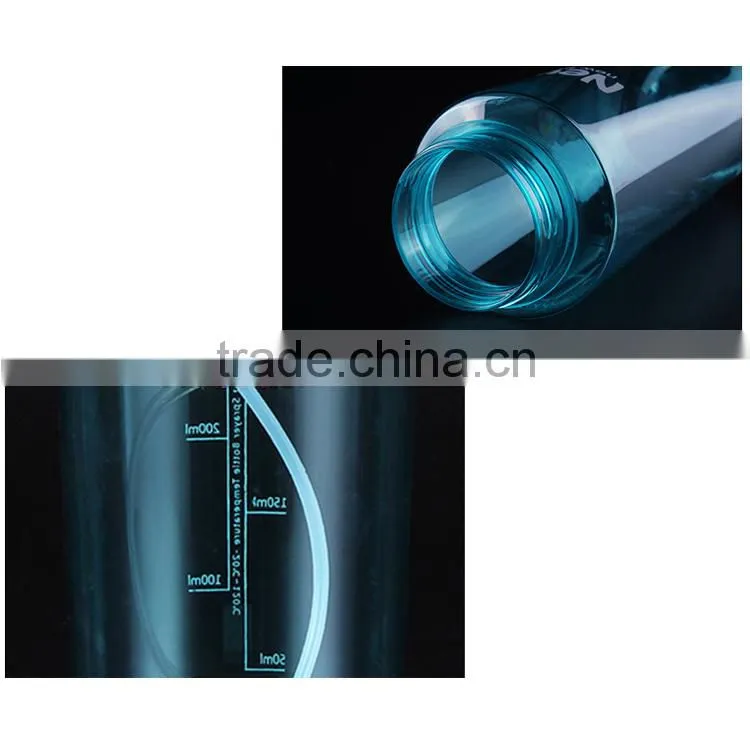 400ML Fashion Design BPA free Plastic Water Bottle with Spray