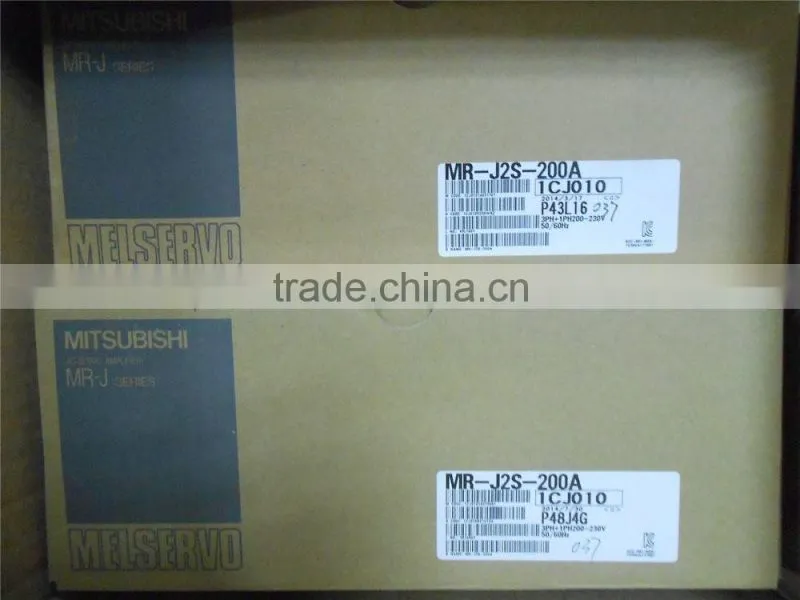 Original new MR-J2S-200A 220v 2kw mitsubishi servo motor driver