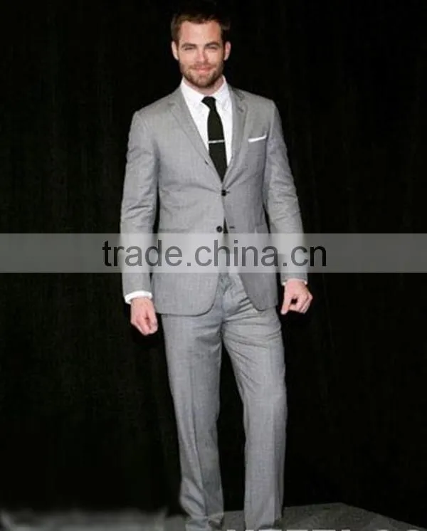2015 Hot sell fashion European style tailored suits bespoke custom tailoring men suit