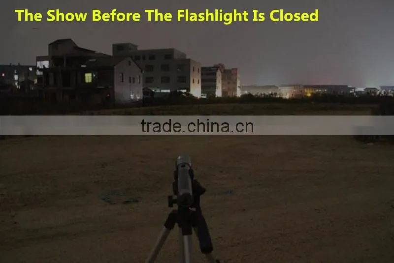 Colorful Box-2016 New Solar Aluminium Alloy Flexiable LED Flashlight Electronic Waterproof Torch