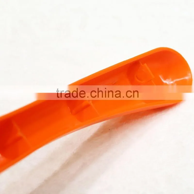 Fashion style orange plastic clothes hanger wholesale