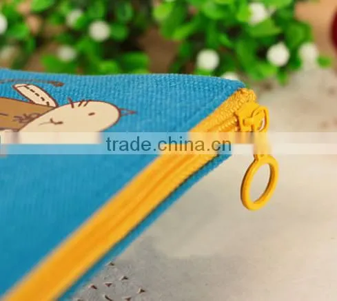 Lovely animal happy style pencil case for girls
