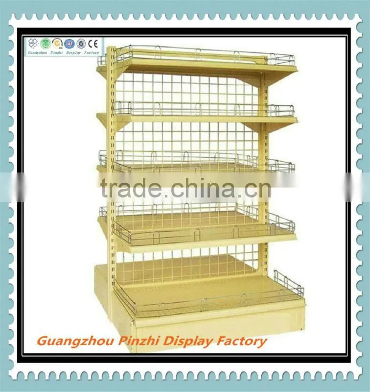PZC-002 Wholesale Metal Convenience Grocery Goods Store Shelf