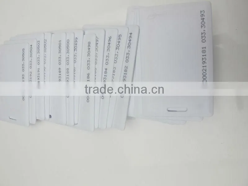Mango Proximity Card RFID Thick Card with EM4100 chip,mango rfid cards