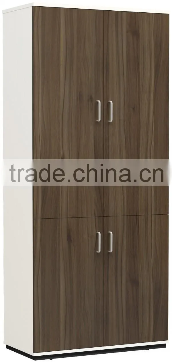 Office particle board cabinet double doors filing cabinet
