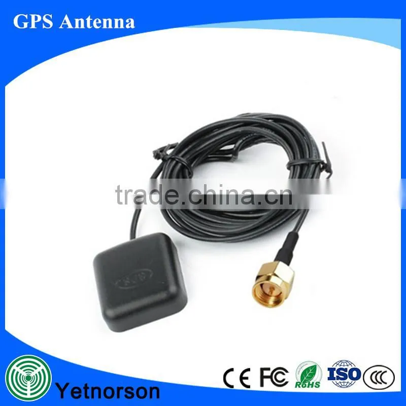 Active GPS + GLONASS Antenna Waterproof car navigation GNSS receiver external gps/glonass antenna SMA