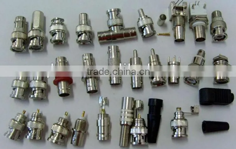 RF BNC To RCA Connector For CCTV Adapter