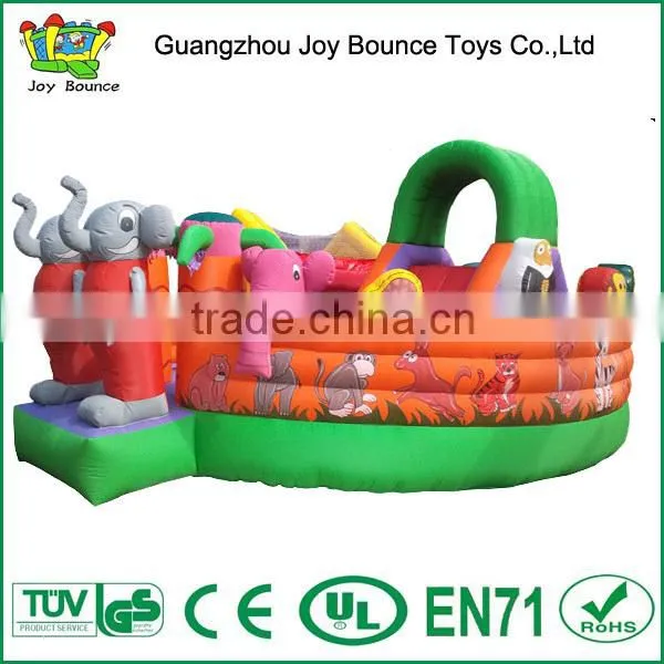 animal inflatable bouncer playground ,small inflatable park ,kids playground inflatables