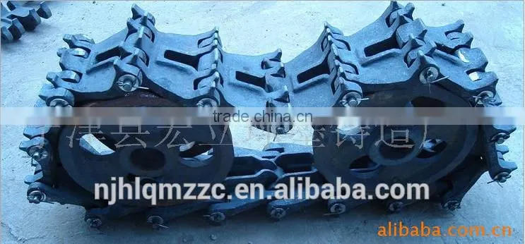 crawler cultivator, crawler harvester