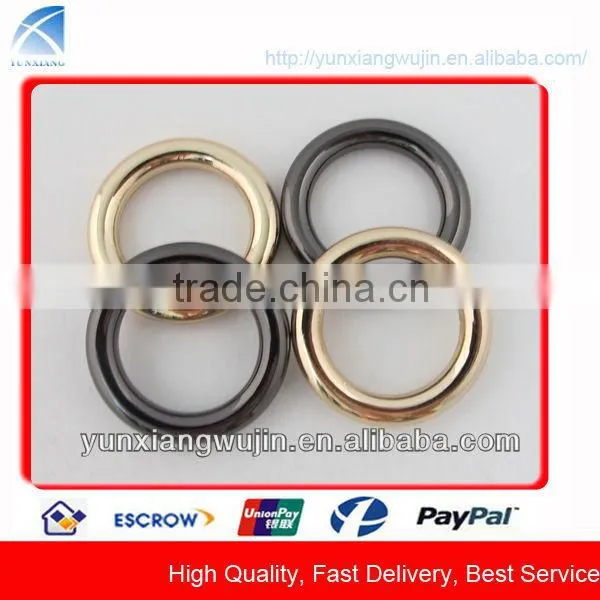 CD7087 Fashion Gold Metal O Ring with Custom Design