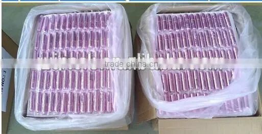 5g clear lip blam tube, samll cap lipgloss container