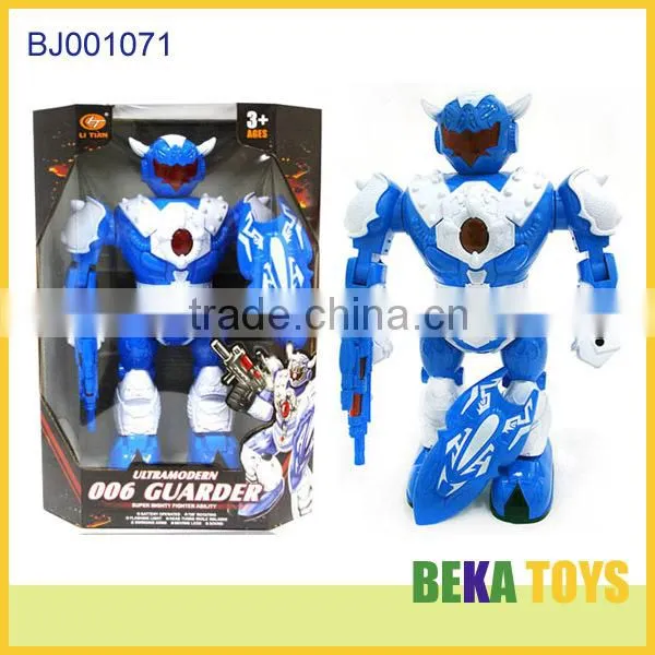 2015 Hot new toy small plastic robot battery operated toy robot for kid