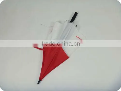 60" arc big golf size eva handle double canopy umbrella