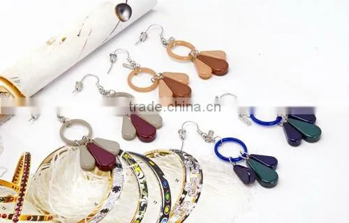 cellulose acetate earrings