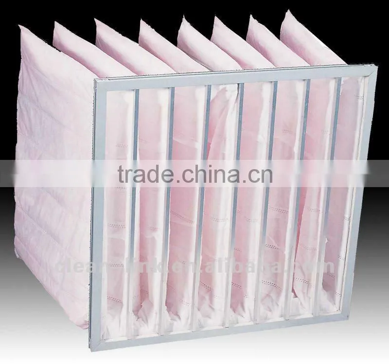 Multilple Efficiency Synthetic Extended Bag Filters