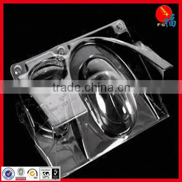 Plastic clamshell film