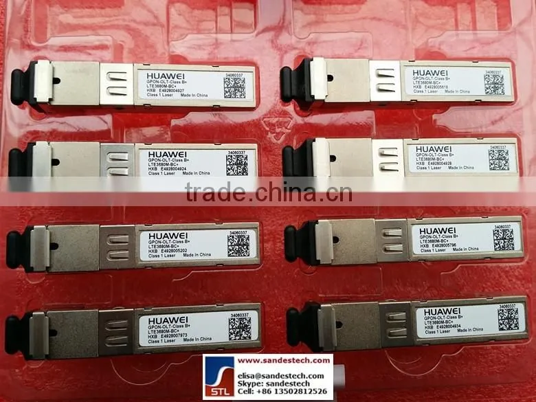 Huawei GPON-OLT-CLASS B+ 34060337 TE3680M-BC+ RTXM167-522 transceiver for Huawei GPBD GPFD MA5680T MA5608T