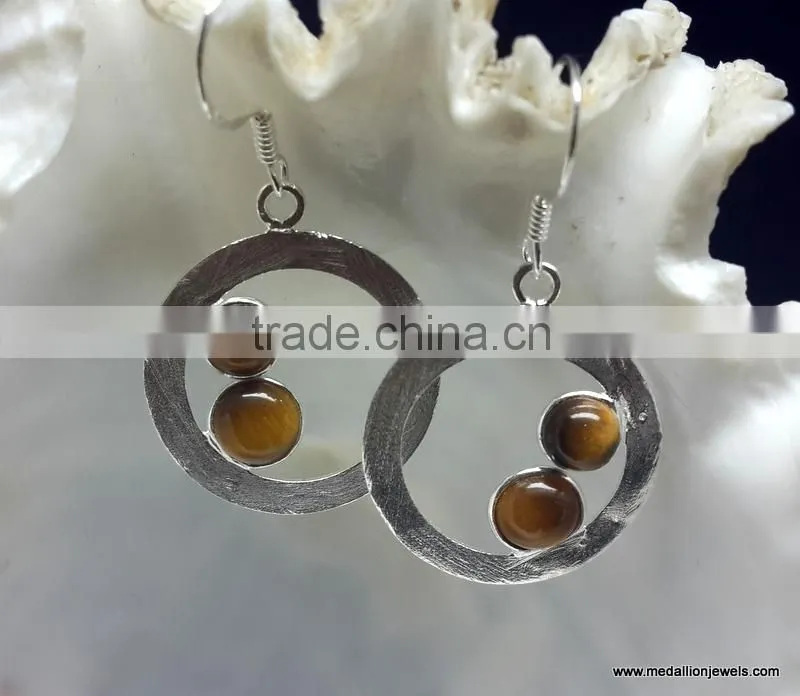 Aqua Chalcedony & Black Pearl Cab Vermeil Sterling Silver Earrings, Fashionable Bezel Earrings, Designer 925 Silver Earrings